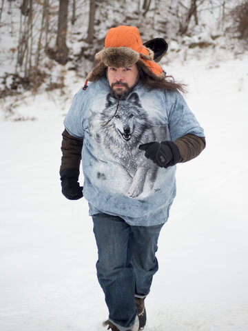 Výnimočný darček od Dedoles Tričko Snežný vlk