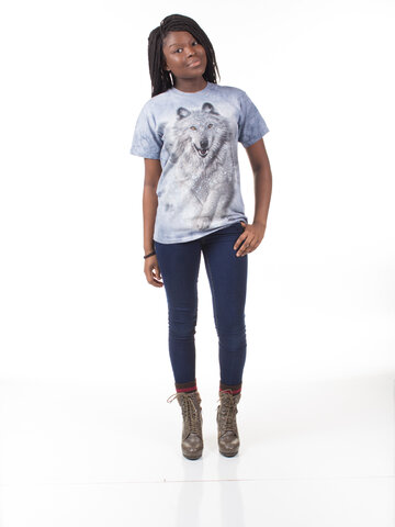 Pre dokonalý a originálny outfit Tričko Snežný vlk