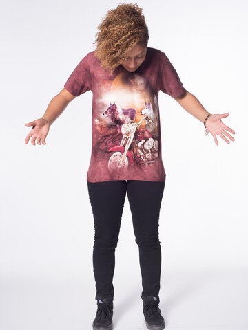 Pre dokonalý a originálny outfit Tričko Vlčí motorkári