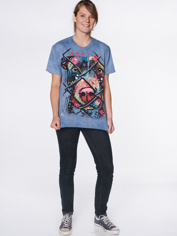 Szerezzen magának örömet ezzel a Dedoles darabbal Adoptálj! póló 