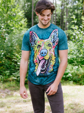 Hľadáte originálny a nezvyčajný darček? Obdarovaného zaručene prekvapí Tričko Russo Nemecký ovčiak