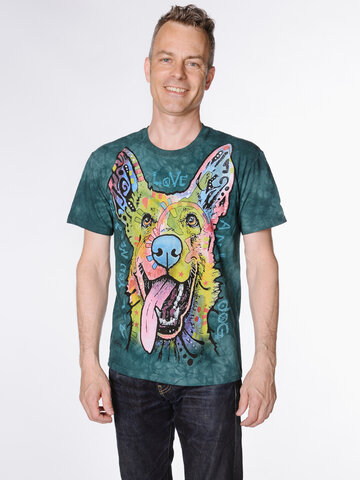 Lifestyle foto Tričko Russo Nemecký ovčiak