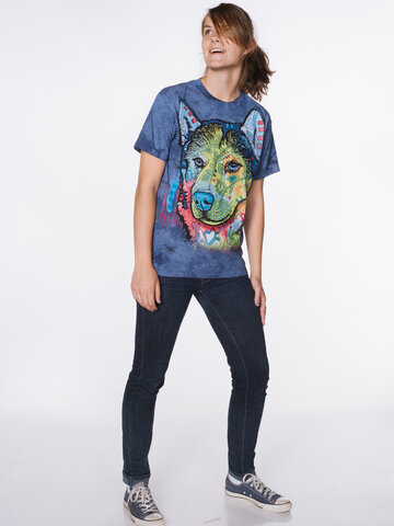 Výprodej Tričko Sibiřský husky