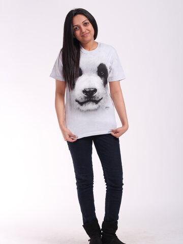 Eredeti és szokatlan ajándékot keres? a megajándékozottat garantáltan meglepi Fehér panda póló