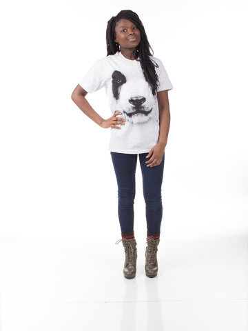 a tökéletes és egyedi ruházathoz Fehér panda póló