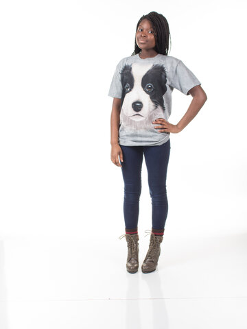 Pre dokonalý a originálny outfit Tričko Border kólia šteniatko