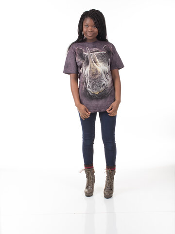 Lifestyle foto Tričko Čierny nosorožec