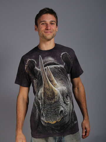 Tip na darček Tričko Čierny nosorožec