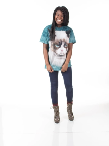 Lifestyle foto Tričko Grumpy cat