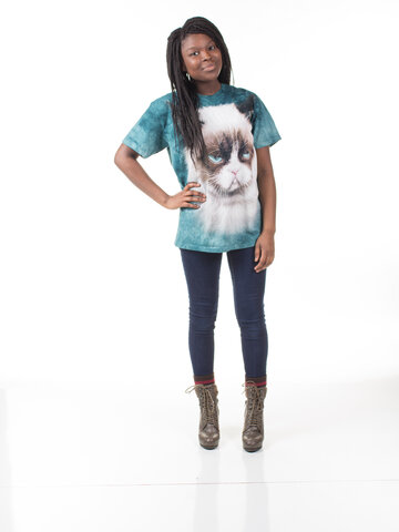 Zľava T-shirt Grumpy Cat