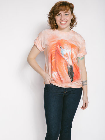 Ajándék tipp Flamingó póló