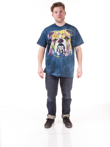 Lifestyle fotó Russo bulldog póló