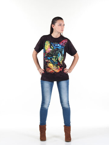 Výnimočný darček od Dedoles Tričko Russo Mysteriózna mačka