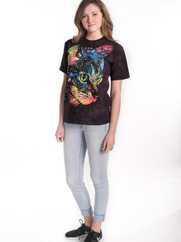 Lifestyle foto Tričko Russo Mysteriózna mačka