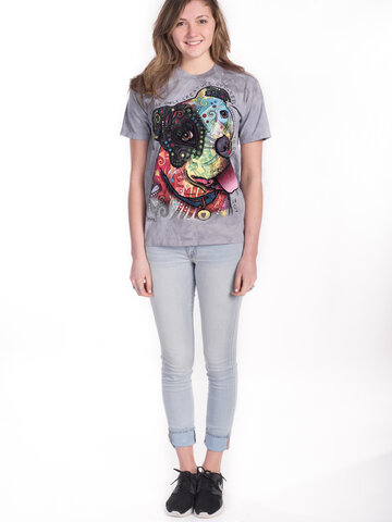 Eredeti és szokatlan ajándékot keres? a megajándékozottat garantáltan meglepi PitBull boldogság póló