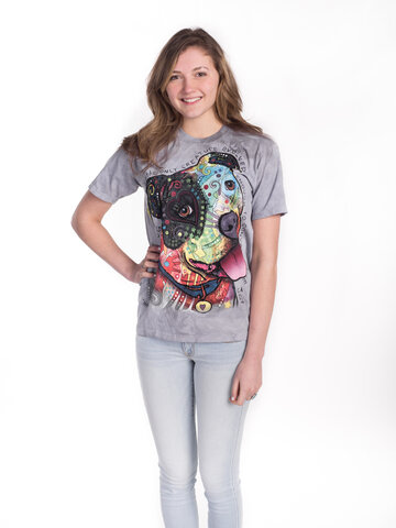 Foto PitBull boldogság póló