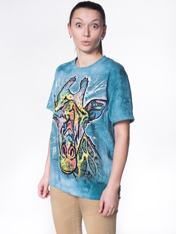 Hľadáte originálny a nezvyčajný darček? Obdarovaného zaručene prekvapí Tričko Russo žirafa