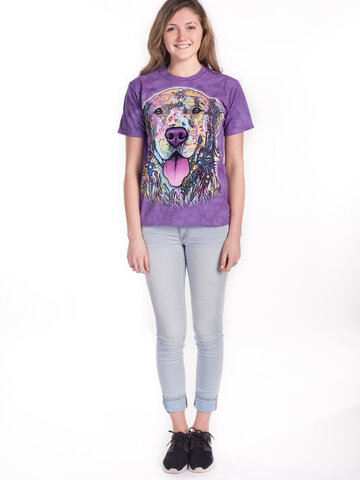 a tökéletes és egyedi ruházathoz Russo arany retríver póló