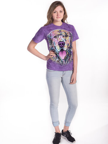 Szerezzen magának örömet ezzel a Dedoles darabbal Russo arany retríver póló