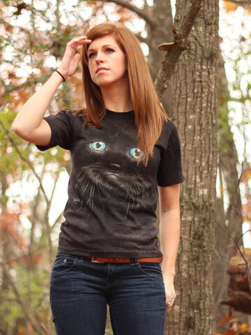 Obrázok produktu Tričko Tvár čierneho mačiatka