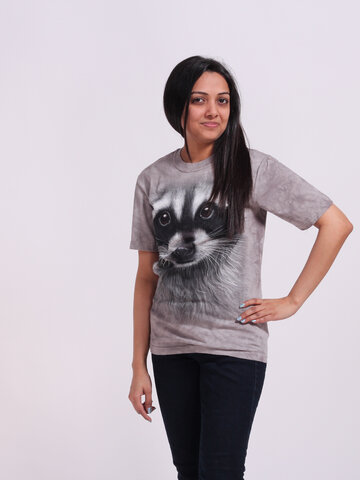 Eredeti ajándék a Dedolestől Mosómedve arc póló