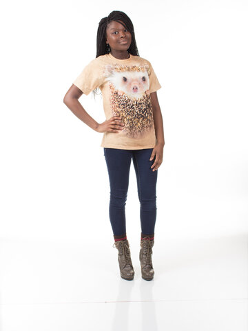 Ajándék tipp Süni arc póló