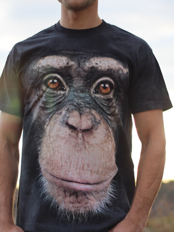 Kedvezmény Majom arc póló