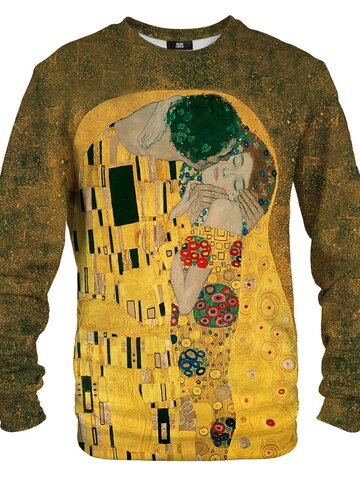 ОТСТЪПКА Суичър без качулка Картина Целувка