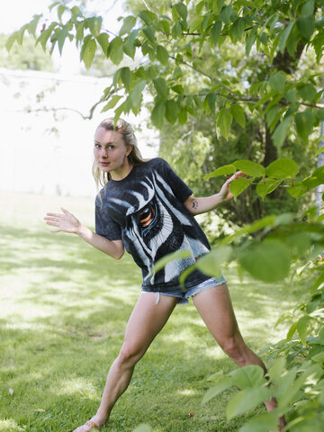 Lifestyle foto Tričko Oko zebry