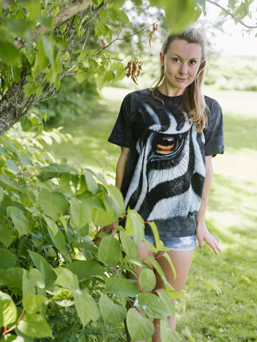 Pre dokonalý a originálny outfit Tričko Oko zebry