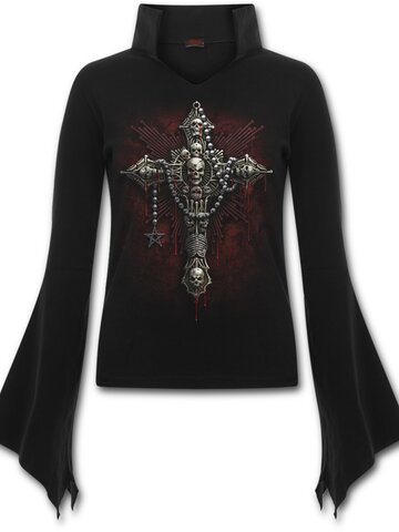 Potešte sa týmto kúskom Dedoles Dámske tričko s golierom Kosti