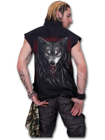 Obrázok produktu Košeľa bez rukávov Zúrivý vlk