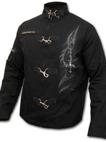 Foto Orient kabát Denim Védelem keresztje