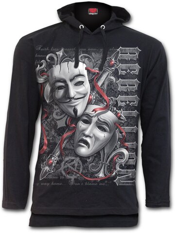 Výpredaj Tenká mikina Masky