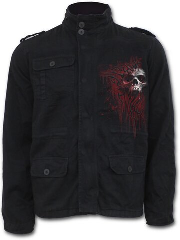 Geschenk von Dedoles Army Jacke Blutiger Schädel