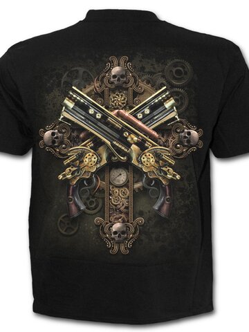 Pomysły na prezenty T-shirt with design Robotic Skeleton