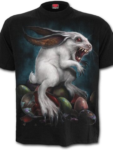 Hľadáte originálny a nezvyčajný darček? Obdarovaného zaručene prekvapí T-shirt with design Rabbit Hole