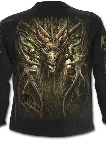 Zdjęcie lifestyle Long Sleeve with design Dragon Forest