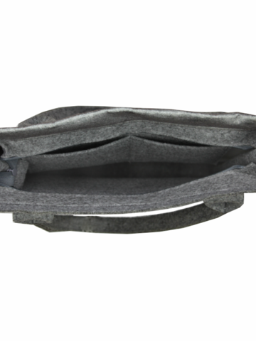 Foto Kabelka na rameno City - Šedý List