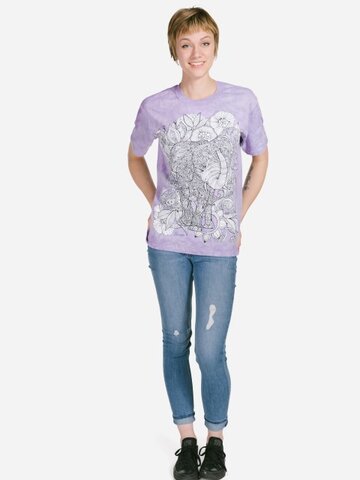 Tip na darček Mandala vyfarbovacie tričko Slobodný slon