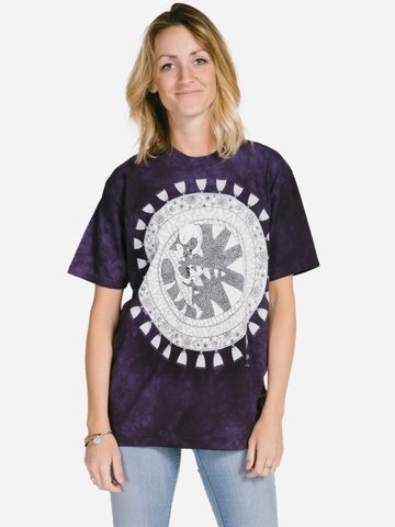 Výpredaj Mandala vyfarbovacie tričko Spiaca mačka