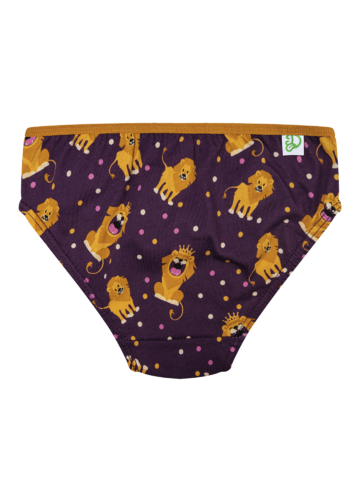 Pre dokonalý a originálny outfit Girls' Briefs King of the Jungle