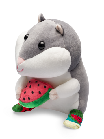 Výnimočný darček od Dedoles Plyšová hračka škrečok Dado, 20 cm