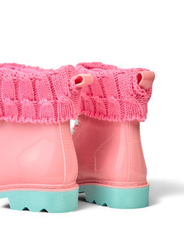 Tip na darček Geïsoleerde kindersokken voor regenlaarzen begonia roze