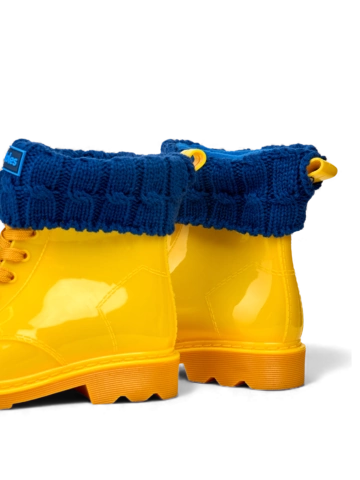 a tökéletes és egyedi ruházathoz Óceánkék bélelt gyerek lábszármelegítő gumicsizmához