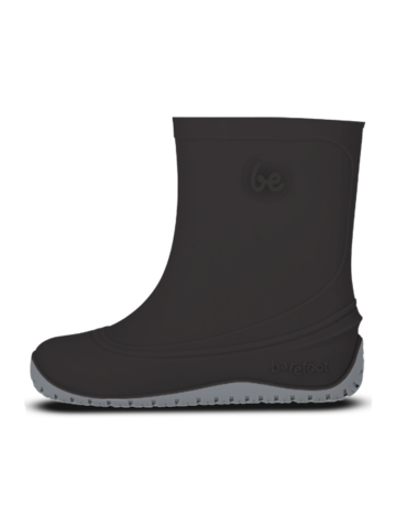 Rabatt Barfuß-Regenstiefel für Kinder Be Lenka Pudds – Schwarz