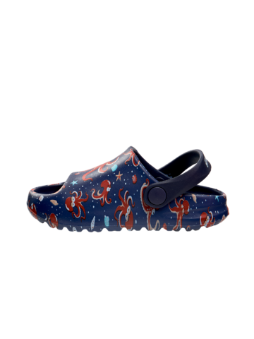 Lifestyle foto Veselé chunky sandály pro miminka Červená chobotnice