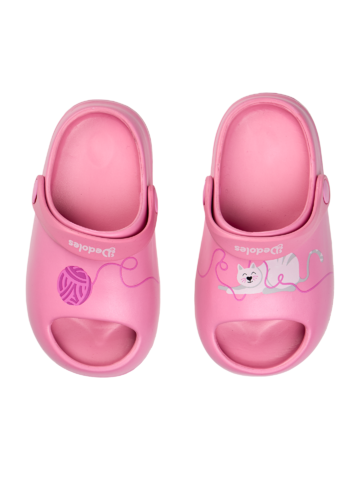 Výjimečný dárek od Dedoles Veselé chunky sandály pro miminka Kočka a klubko