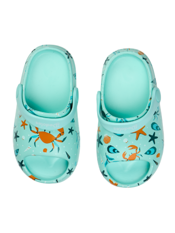 Tip na dárek Veselé chunky sandály pro miminka Mušle