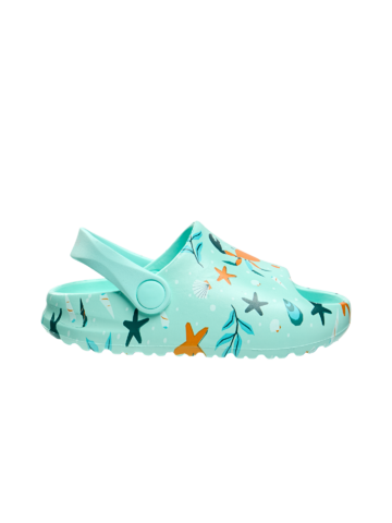 Foto Veselé chunky sandály pro miminka Mušle